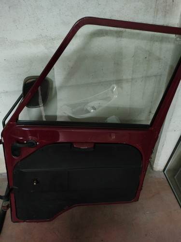 Porta sinistra usata per