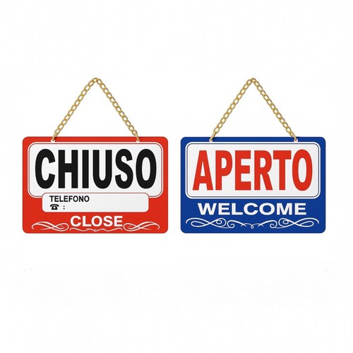 Topolenashop cartello aperto - cartello,