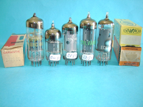 Valvole ecc85 ech81 - ,