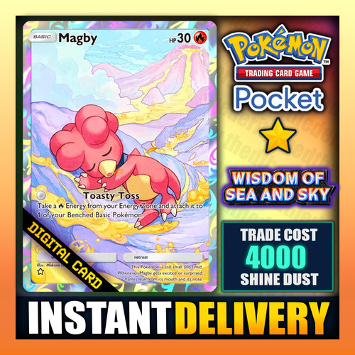 Pokemon tcg pocket magby - tcg,