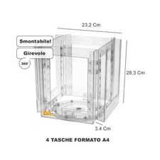 ESPOSITORE PORTA DEPLIANT A4