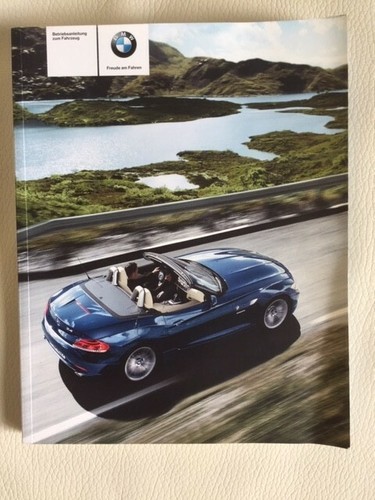 Bmw e89 bedienungsanleitung - z4,