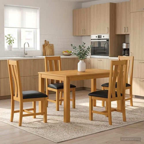 Set pranzo legno quercia - pranzo,