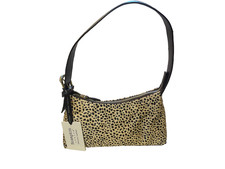 Borsa a mano BROMPTON Ocelot in pelle di lusso prezzo consigliato £ 129 nuova con etichette £ 62