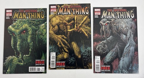 The infernal man thing - man-thing, set