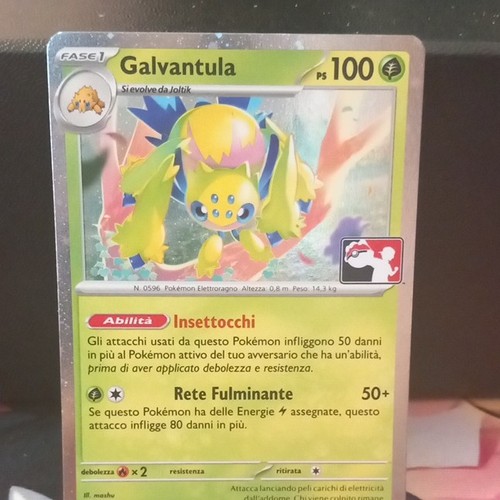 Carta pokémon galvantula - pokémon,
