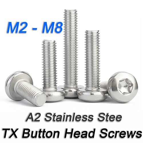 Torx testa bottone - tx,