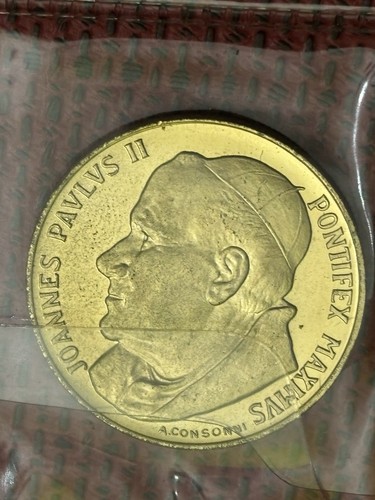 Medaglia papa giovanni paolo - medaglia,