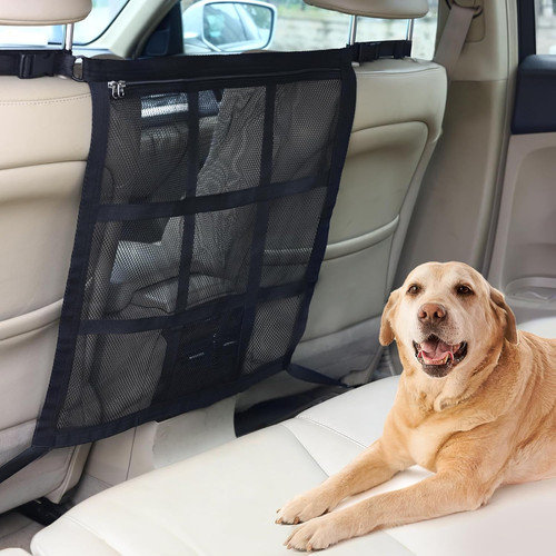 Barriera auto per cani - barriera,
