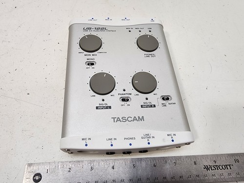 Tascam 122l usb 0 - tascam, us-122l