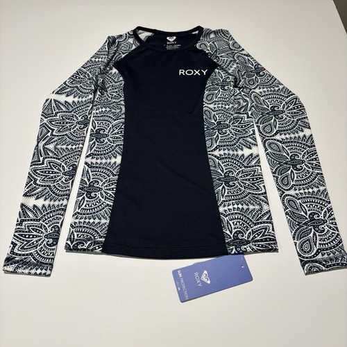 Roxy upf blu navy e - blu, bianco