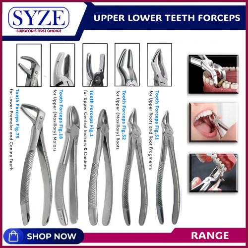 Pinza per estrazione dentale