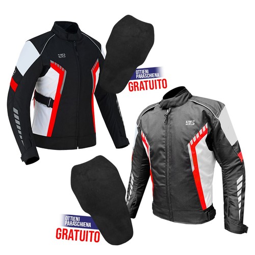 Moto giubbotto tessuto - moto,