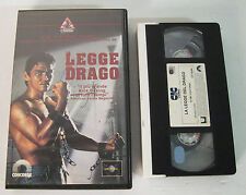 la legge del drago 1991, vhs