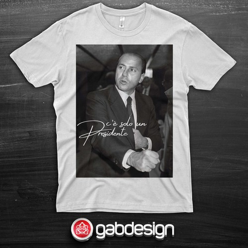 Shirt presidente silvio - t-shirt,