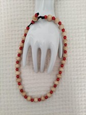  Vintage Natural Wood Choker