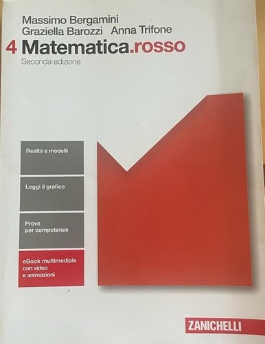 Matematica rosso vol - matematica.rosso, 4