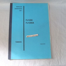 Per Yamaha fj 1200 A moto info tecniche supplemento manuale officina assistenza