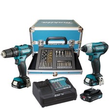 KIT TRAPANI AVVITATORI MAKITA CLX228SAX2 CON VALIGETTA 24 ACCESSORI
