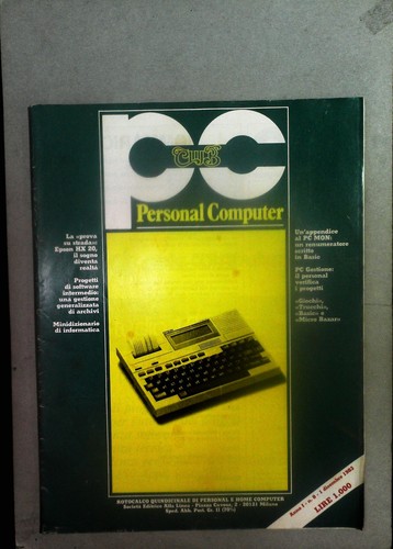 Club personal computer 1983 - pc,