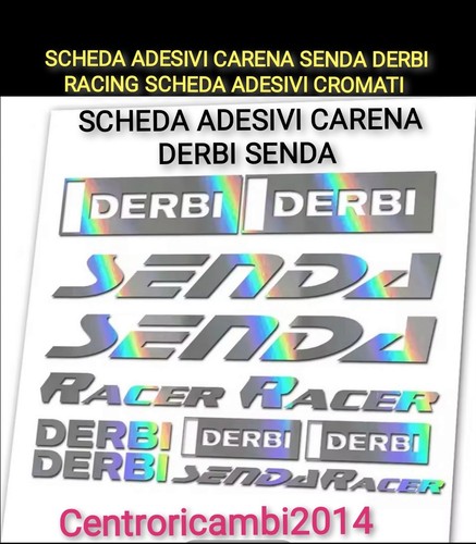 Scheda adesivi carena senda - carena,
