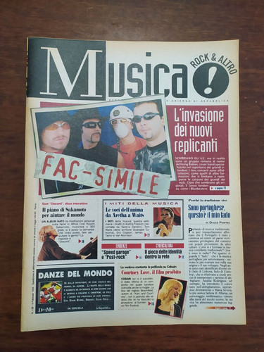 Rivista musica rock altro - &,
