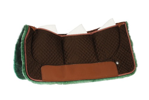 Sella westernpad pelliccia - westernpad,