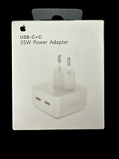 Caricabatteria Alimentatore Apple Doppia porta USB-C 35 W  per iPhone MacBook