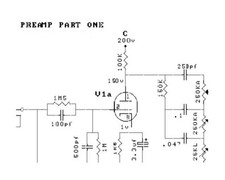 Schema amplificatore valvolare DC3 doppio calibro Mesa Boogie