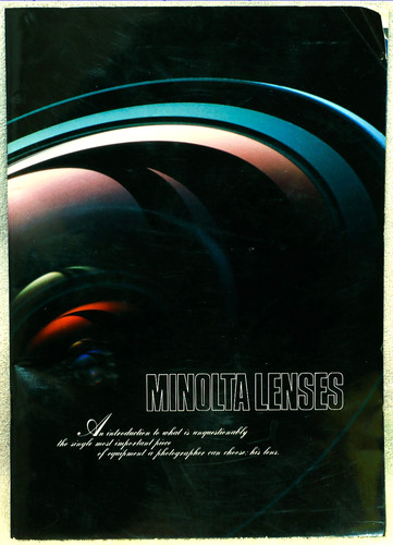 Brochure vintage obiettivi