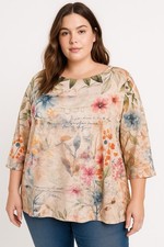 Camicetta donna floreale