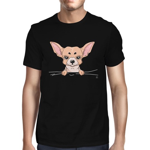 1tee shirt uomo peeking - 1tee, t-shirt