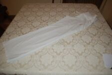 Nike, Pantalone tuta,  Bianco ghiaccio, Logo, tg M,  usata