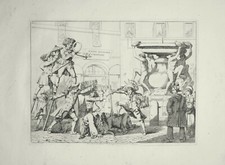 61 x 44 cm Pinelli Incisione