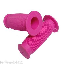 Coppia Manopole Bici Bimba / Bambina Rosa Ø 22 mm