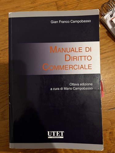 Manuale diritto commerciale - di,