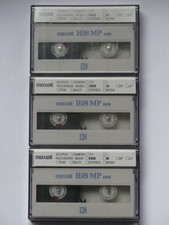 3x Maxell 120 Min Hi8/60
