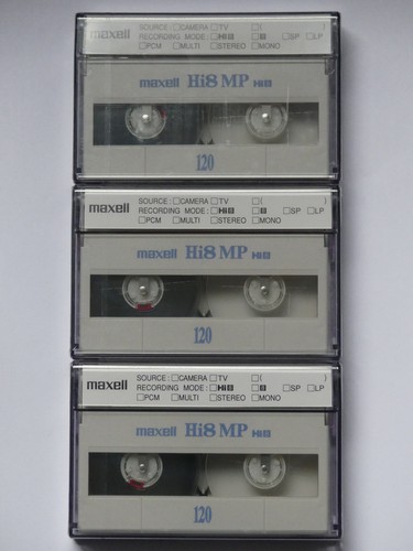 Maxell 120 min - maxell, hi8/60