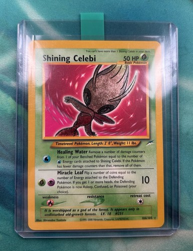 Pokemon shining celebi neo - pokemon,