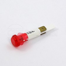 Spia luminosa rossa - rossa, 220v