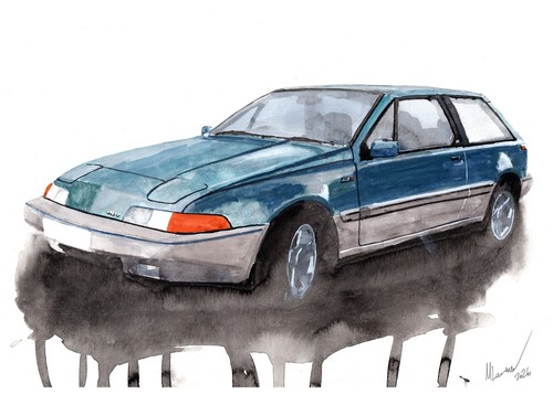 Dipinto una volvo - di, 480