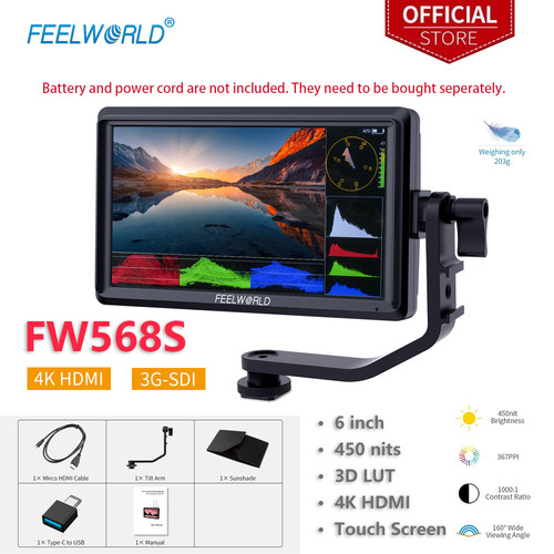 Feelworld fw568s fotocamera - fw568s,