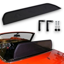 Parabrezza adatto per Fiat 850 Spider colore nero