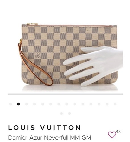 Louis vuitton damier azur - louis,