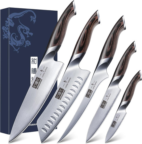 Set coltelli 5 pezzi - set,