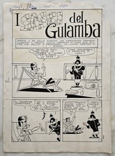 ORESTE storia completa di 12 Tavola originale di Coliva pubbl. su Cucciolo 1962