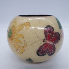 Vtg Plique-a-Jour Butterflies