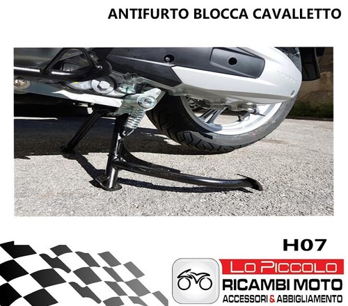 Antifurto blocca cavalletto - antifurto,