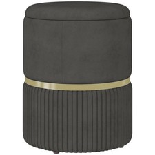 HOMCOM Pouf Contenitore 120 kg