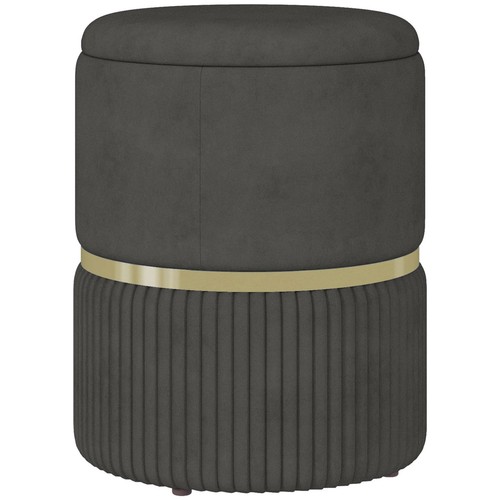 Homcom pouf contenitore 120 - pouf, kg